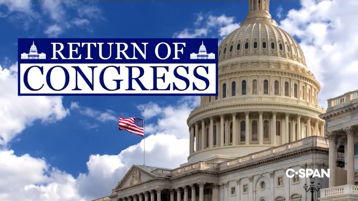 NEXT WEEK: Congress returns.