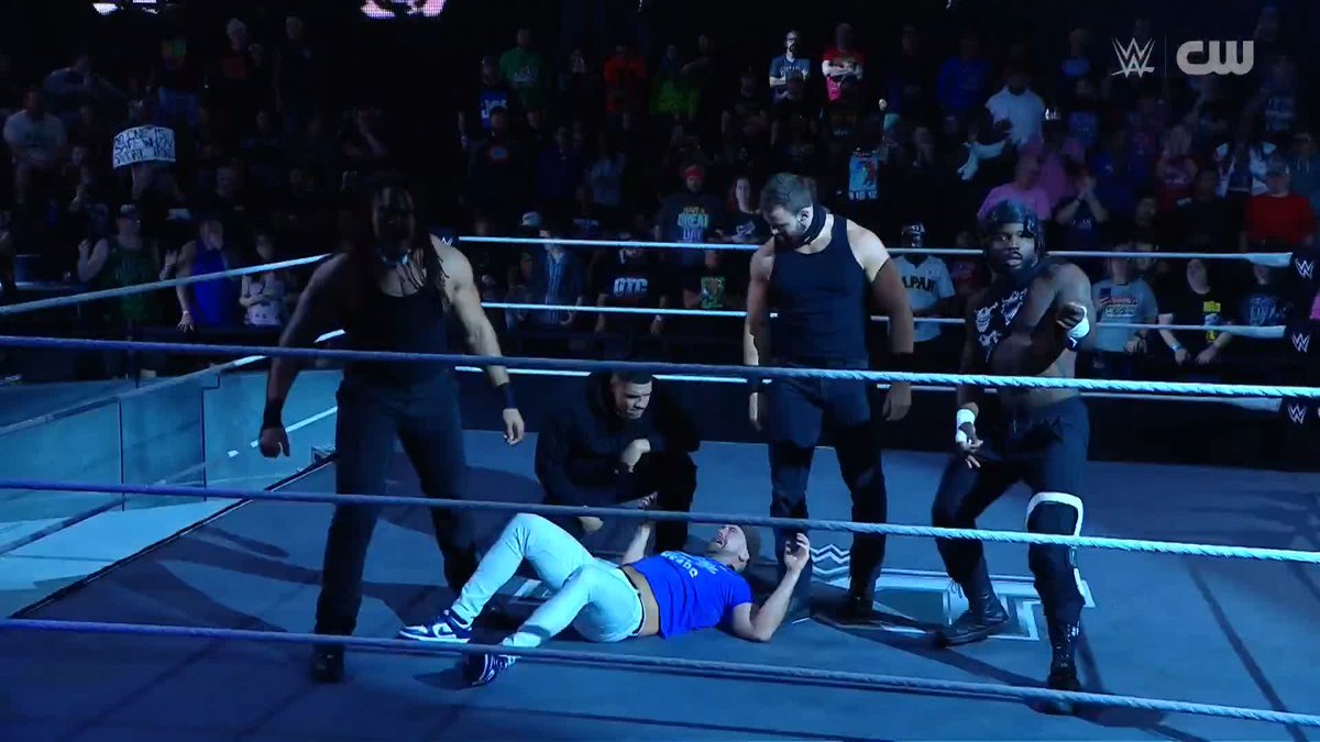 The fun and games are over. 🤯 DarkState just crashed the concert and DESTROYED Joe Hendry!