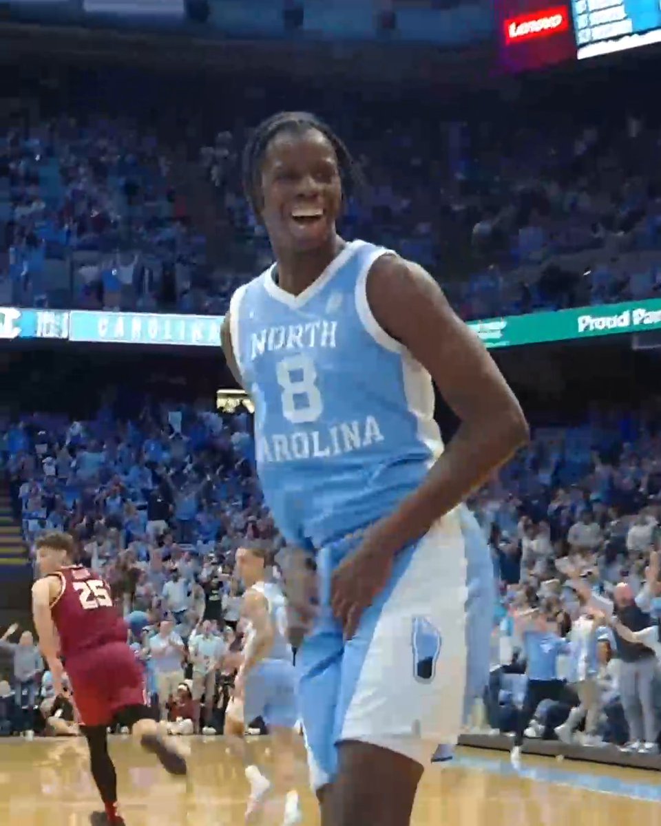 UNC FRESHMAN CALEB WILSON TOOK OVER AGAINST FLORIDA STATE ๐ณ 22 PTS | 16 REB ๐ฅ