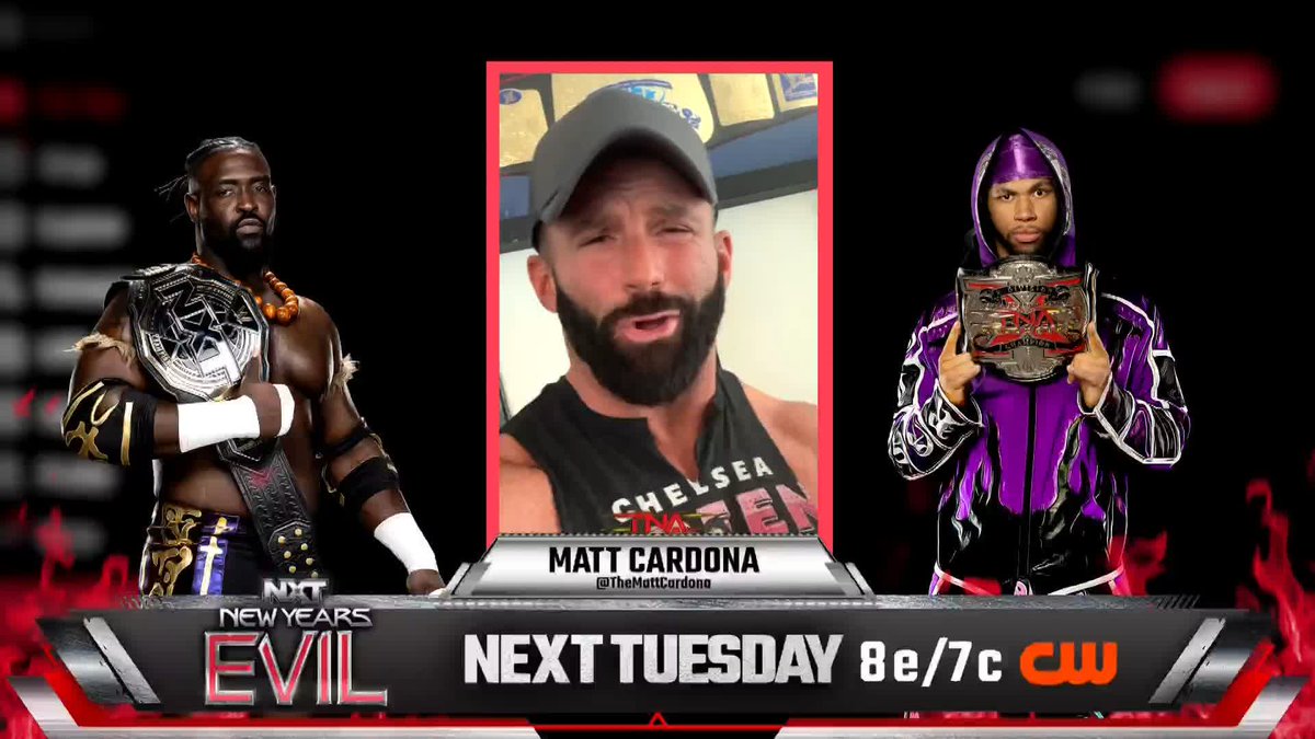 We asked some people across WWE NXT and TNA Wrestling who will win between Oba Femi wwe and LEON SLATER... 👀 Who do you have walking out of New Year's Evil as the NXT Champion?!