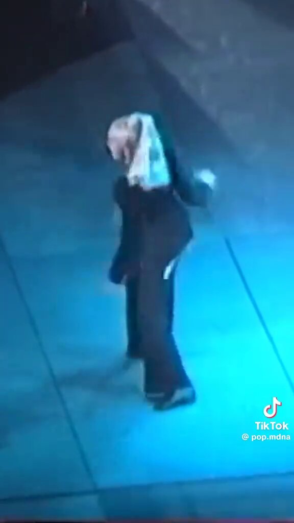 someone traveled back to 1990 and filmed the blond ambition tour with their smartphone