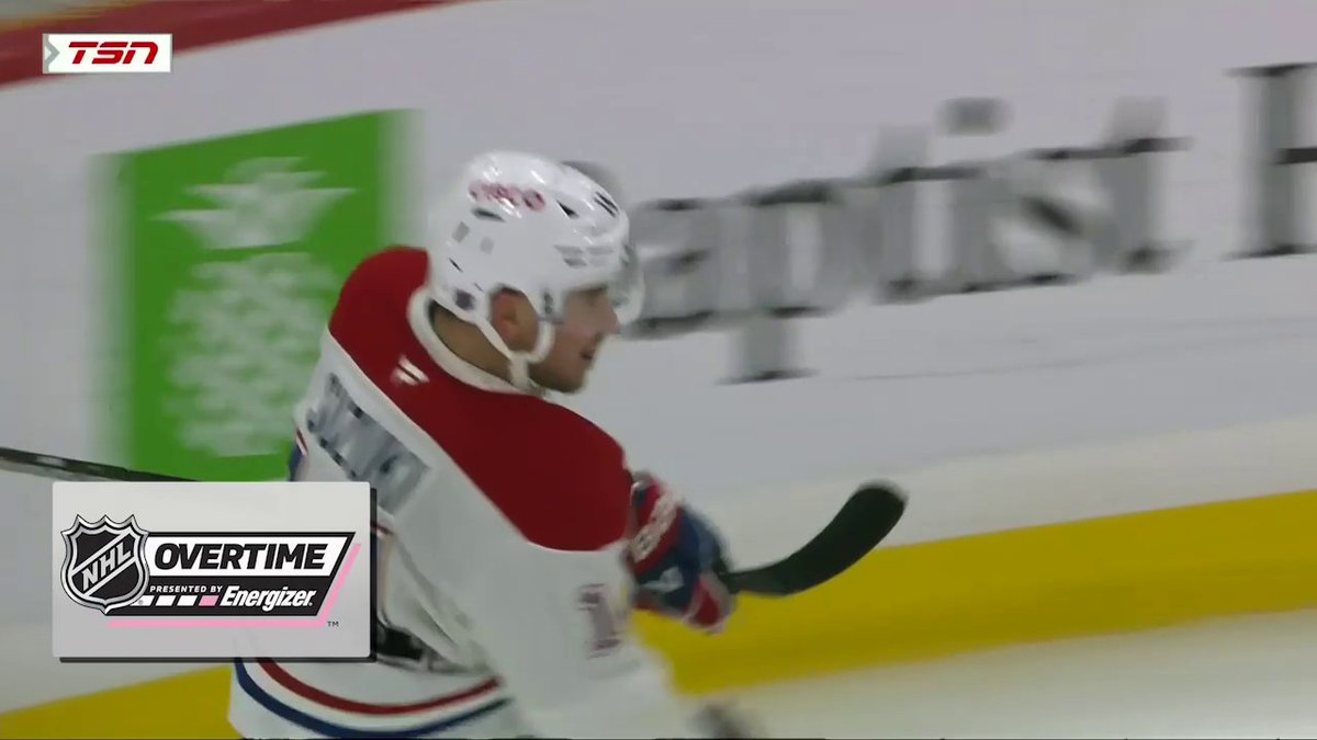 NICK SUZUKI‼️ He ties it late in regulation and then scores the winner in Energizer overtime!