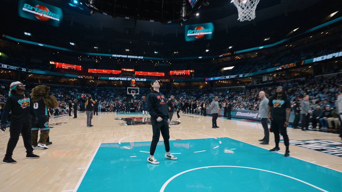 Thanks for having us, Memphis Grizzlies! #GoBearcats