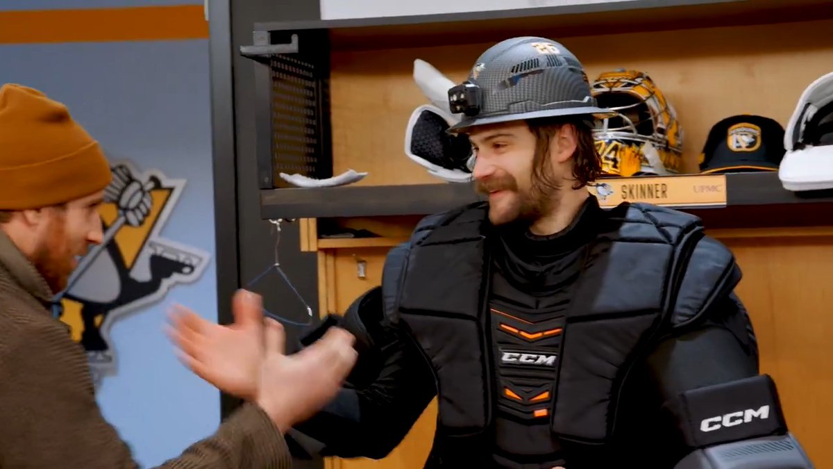STU GETS THE HELMET 💪