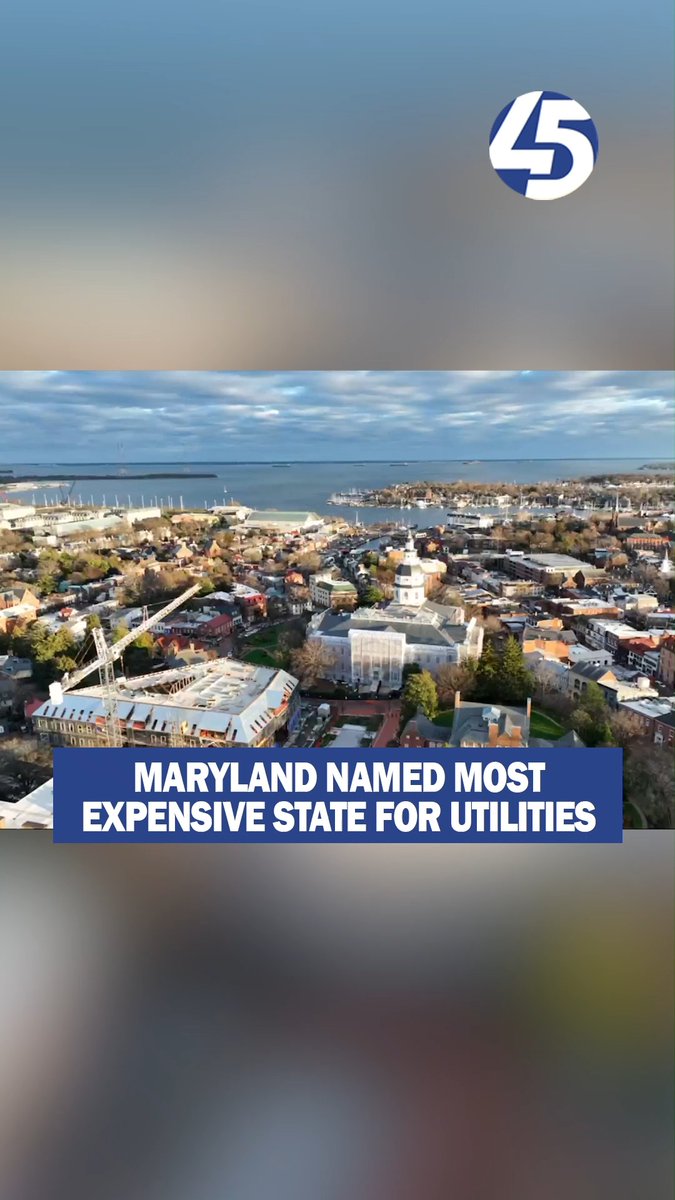A new report revealed that Maryland is the most expensive state for utilities, while Baltimore is the country's 5th-most expensive city. STORY: