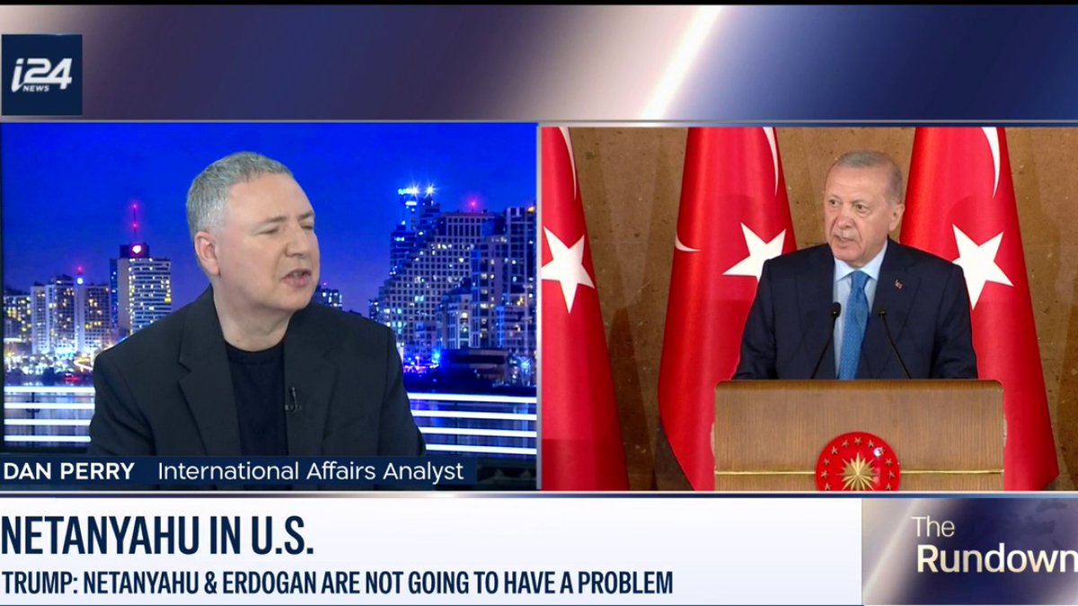 🔴Eski AP editörü Dan Perry: "İsrail'in Türkiye ve Erdoğan hakkında çok ciddi endişeleri var. Sebebi çok açık: Suriye'de kurdukları hegemonya ve Gazze'de oyun kurucu olma istekleri."