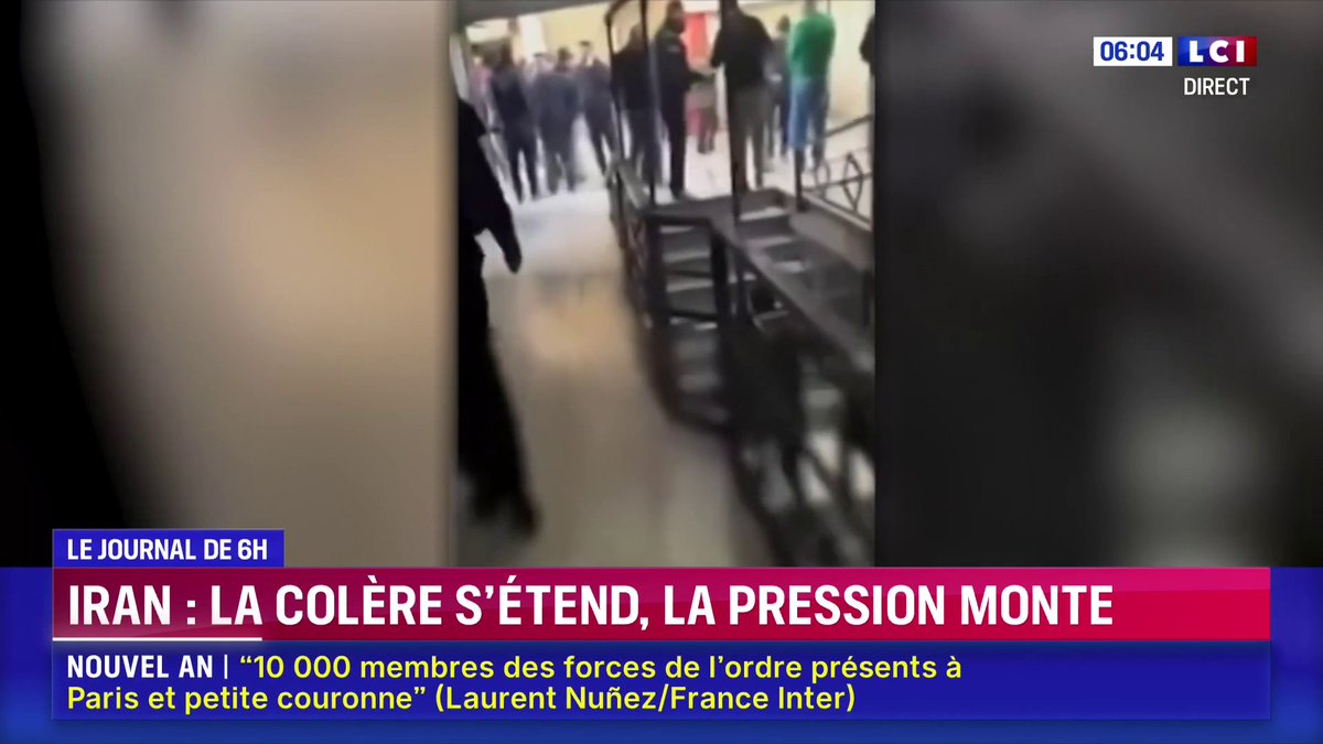 Iran : la colère s'étend, la pression monte dans la rue