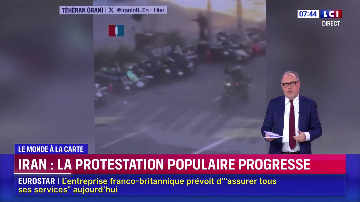 🇮🇷 Iran : la protestation populaire progresse ▶️ Le monde à la carte avec Grégory Philipps