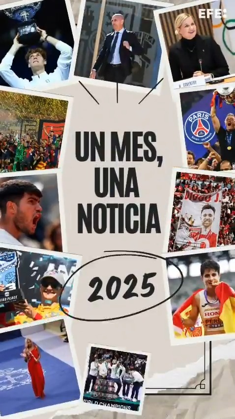 🌍 | Lo más destacado en el deporte del 2025 según la agencia EFE.