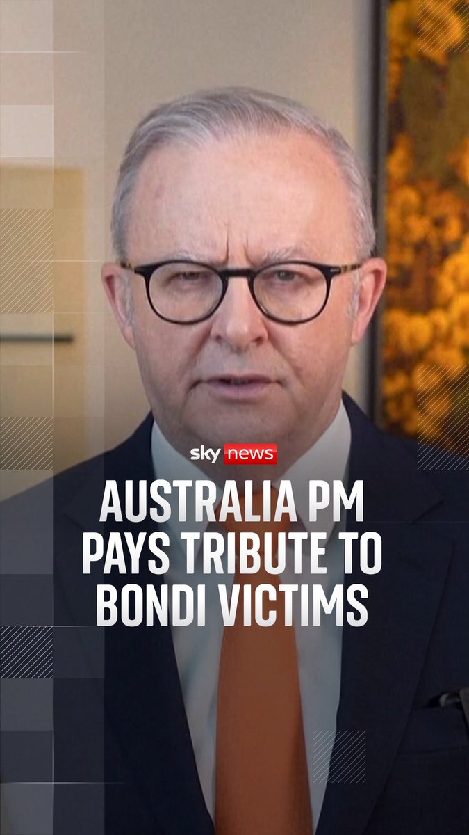 🗣️ "Right now, the joy that we usually feel at the start of a new year is tempered by the sadness of the old." Anthony Albanese has commended the "courage and compassion" shown in Australia after the Bondi Beach attack in his New Year's message.