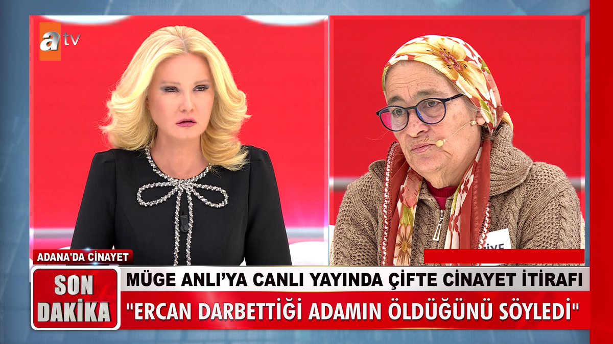 Müge Anlı'ya canlı yayında çifte cinayet itirafı... ''Ercan darbettiği adamın öldüğünü söyledi'' #MügeAnlıİleTatlıSert #MügeAnlı atv