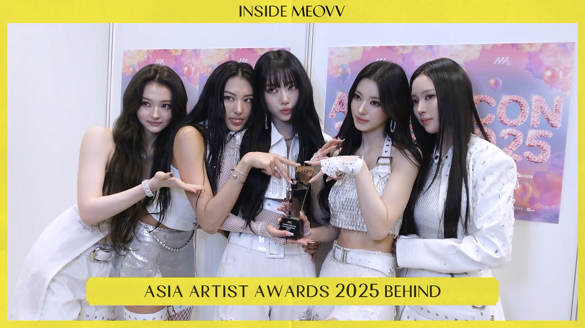 INSIDE MEOVV | ASIA ARTIST AWARDS 2025 BEHIND 🔗 #MEOVV #미야오 #INSIDEMEOVV #THEBLACKLABEL #더블랙레이블