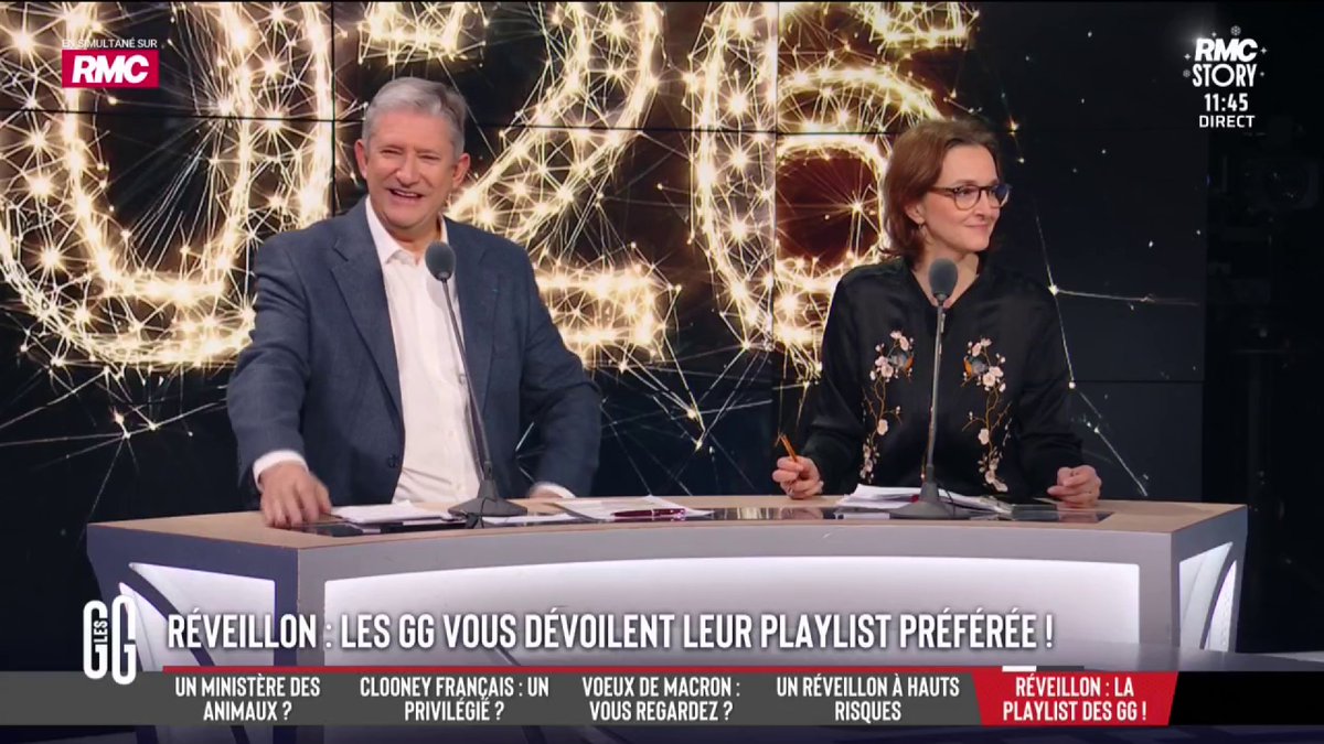 🎶 La playlist du Nouvel An des GG 🗣️ Barbara Lefebvre : ""Still D.R.E" de Dr. Dre et "1999" de Prince" 🗣️ Emmanuel de Villiers : ""L'aventurier" de Jacques Dutronc" 🗣️ Bruno Poncet : "Jimmy Hendrix et The Stone Roses" #GGRMC