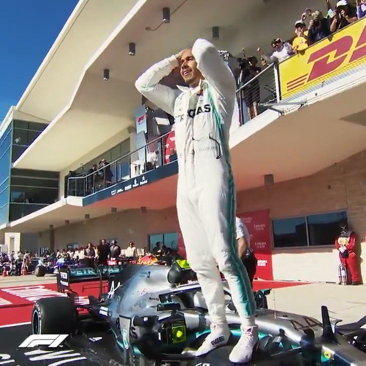 Lewis Hamilton became a 6 time world champion at COTA