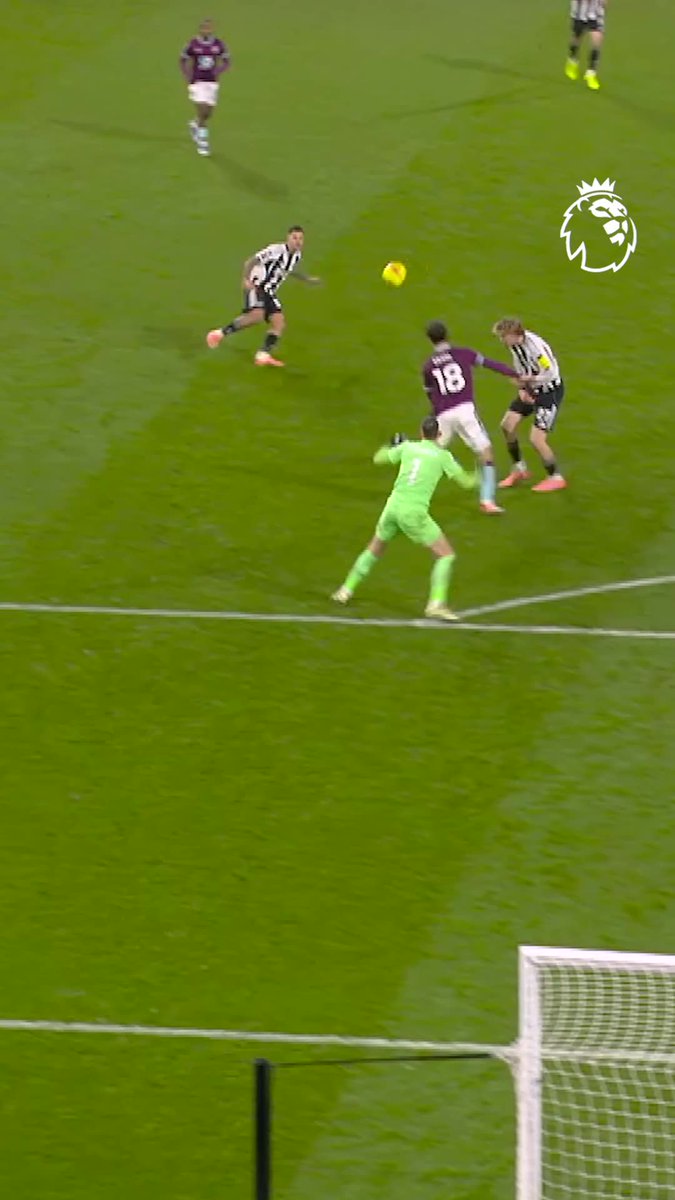 First-time finesse from Bruno Guimarães 🤌