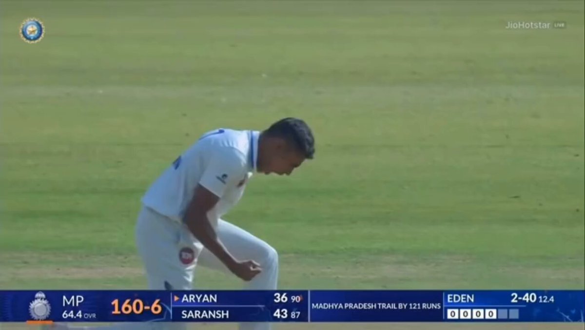 It was so sad that Eden Apple Tom didn't get a bid in the IPL Someone INDIA should invest in. Young, Quick, Can Swing the ball and unlike other indian bowlers this kid can hold the bat with proper technique and defense