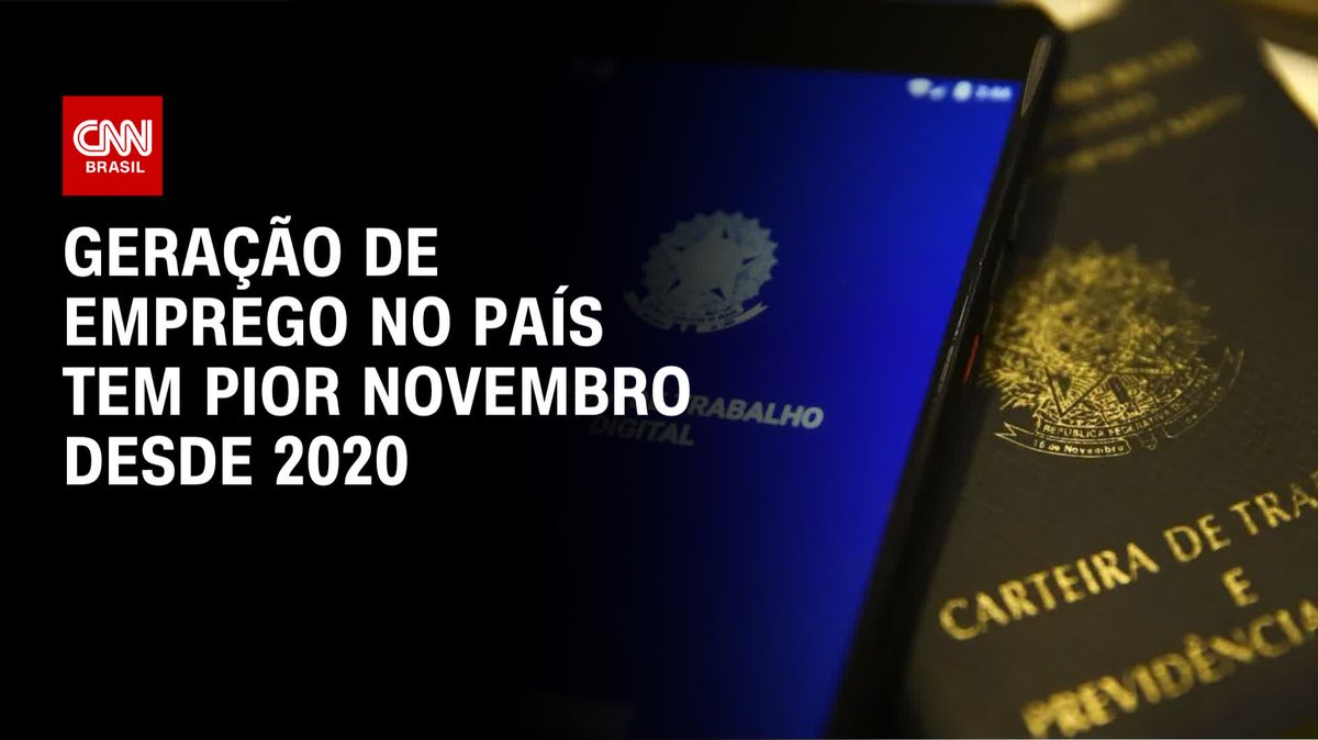 CNN: Geração de emprego no país tem pior novembro desde 2020; Ué, o litro de 51 disse que caiu o desemprego. Mentiroso!