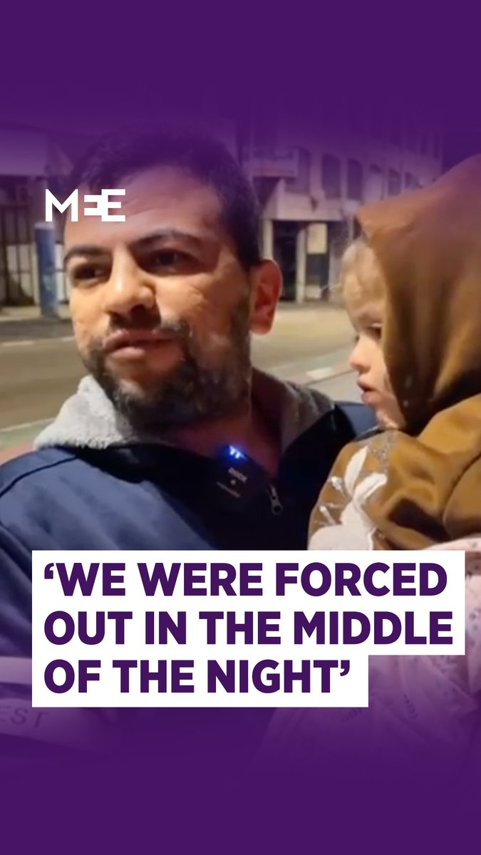 Nablus residents were forced out of homes by Israeli forces in the middle of Tuesday night. “The children are scared, it’s cold, and we still don’t know where we’re going” said one resident.