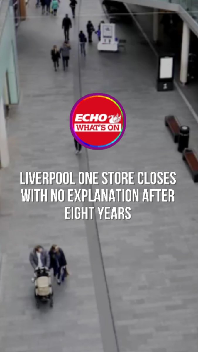 A Liverpool ONE store has shut suddenly after operating for more than half a decade at the popular shopping complex