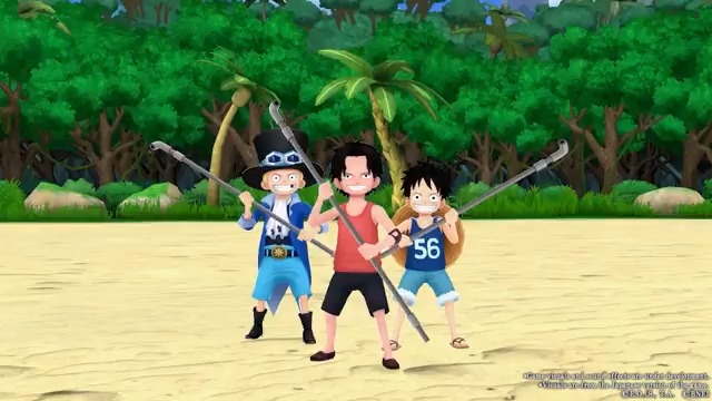 [New Character] ■ASL Ace &amp; Sabo &amp; Luffy Light Element / Attacker A character that can change between Runner and Defender! Use the three brothers, Ace, Sabo, and Luffy, as you head into battle! #BountyRush #ONEPIECE