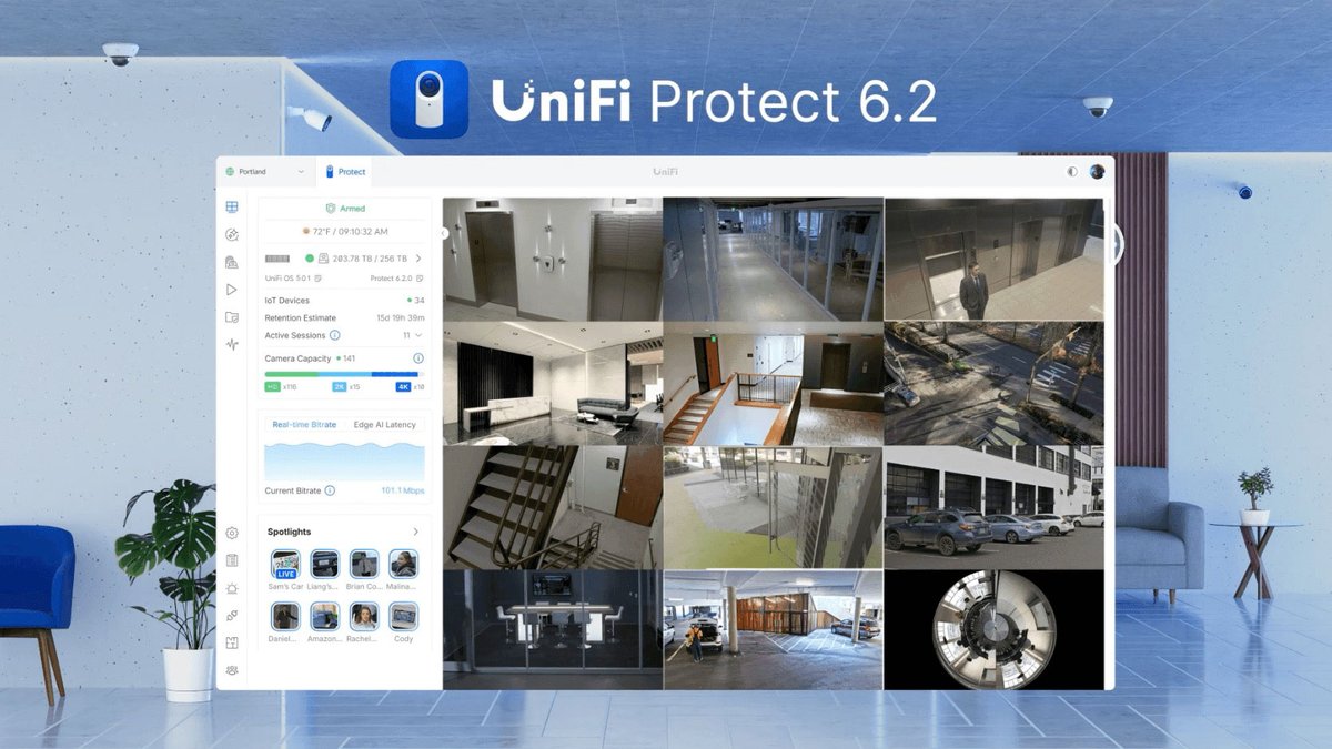 Introducing: UniFi Protect 6.2 🔹Granular Camera Permissions 🔹Retail Integrations w/ Shopify 🔹Expanded PTZ capabilities Learn more: