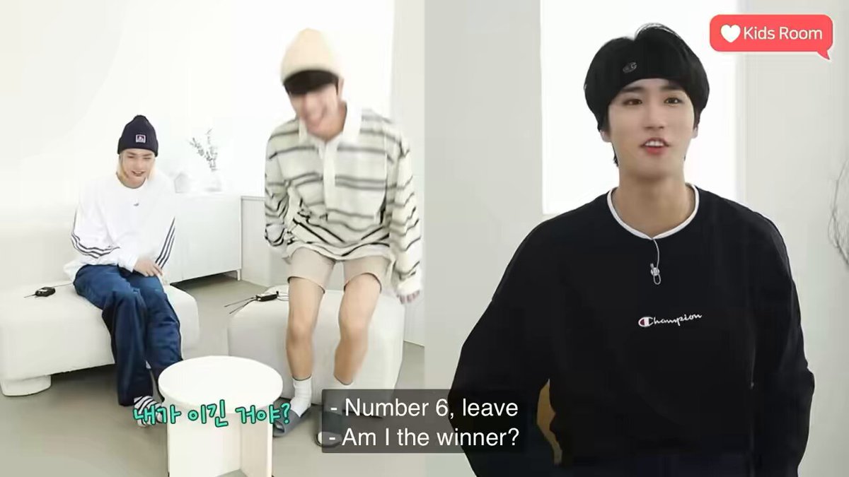 For Stays who don't know, ❤️ Kids room is like a blind dating show where one member gives questions and other members rotate to answer from another room, hoping to get selected as a soulmate