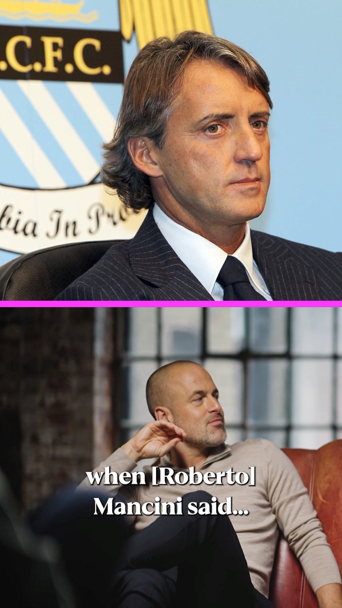 Roberto Mancini told the players WHAT before they won the league!? 🤯