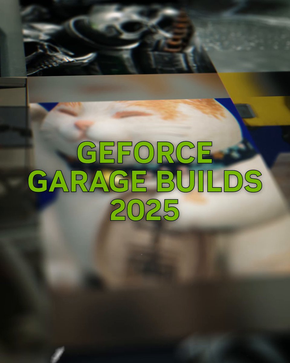 ✨ GeForce Garage Wrapped ✨ Check out some of our favorite GeForce Garage builds from 2025, all powered by GeForce RTX graphics cards! More epic PCs to come in 2026!