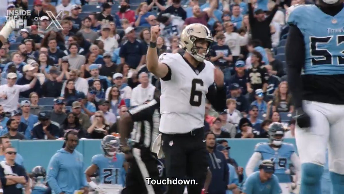 Shough vs Ward Mic'd Up 🔊 Just 2 rising rookies putting on a clinic New Orleans Saints | Tennessee Titans | @InsideTheNFL