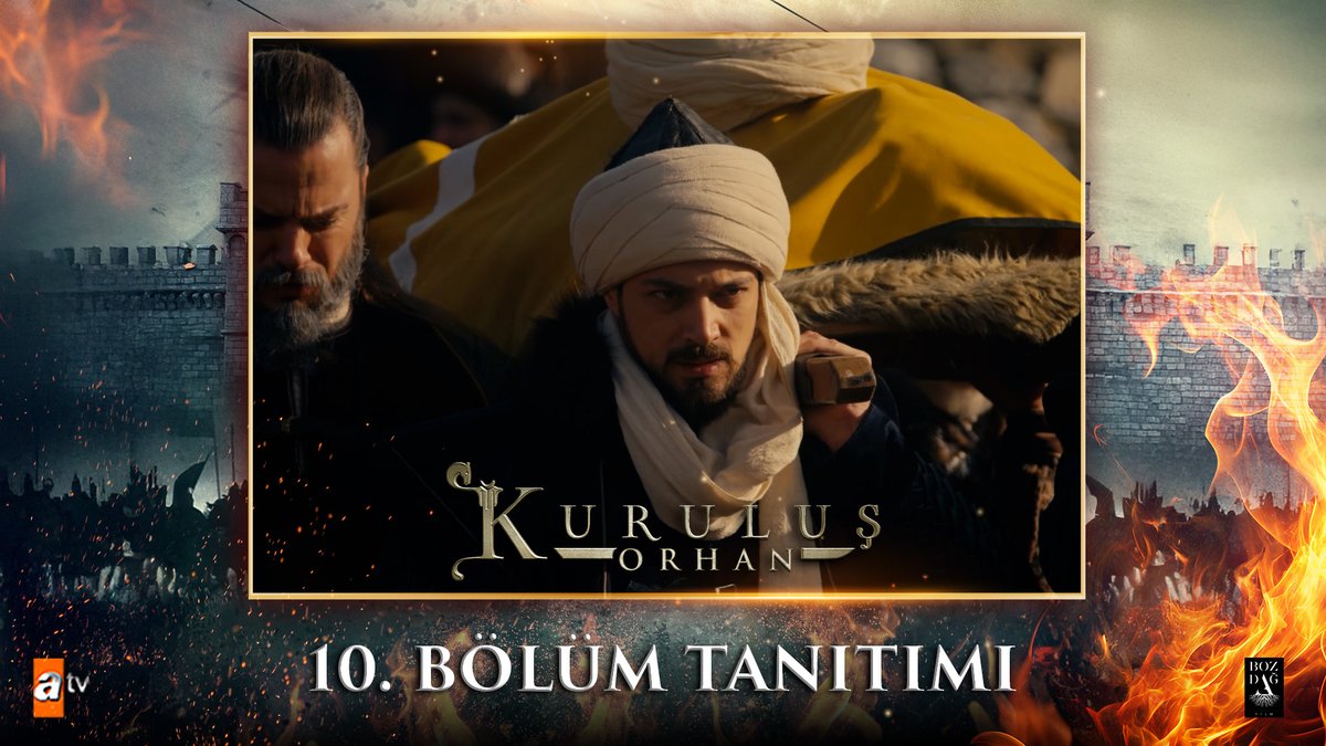 “Osman Bey, o benim çınarım, dağım…" 10.⁠ ⁠Bölüm Tanıtımı Sizlerle! #KuruluşOrhan nefes kesen yeni bölümüyle 14 Ocak Çarşamba saat 20.00'de atv’de! 🔥 Bozdağ Film atv