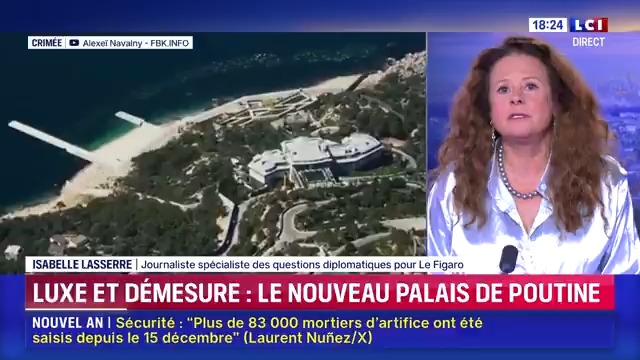 ▶️️️#Russie - Poutine s’offre un nouveau palais en Crimée : “C’est un symbole politique, il a annexé la Crimée. Poutine contrôle tout et puise dans les ressources du pays.” LASSERRE ISABELLE #24hPujadas #LCI #Poutine ⤵️