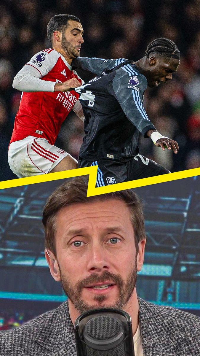 😳 "In Europe, Emery said, it would have been ruled out." 🤯 "That was a questionable decision, you have to get that right." Sam Matterface reveals Unai Emery's reaction to Gabriel's goal for Arsenal and Mikel Merino's potential second booking against Aston Villa.