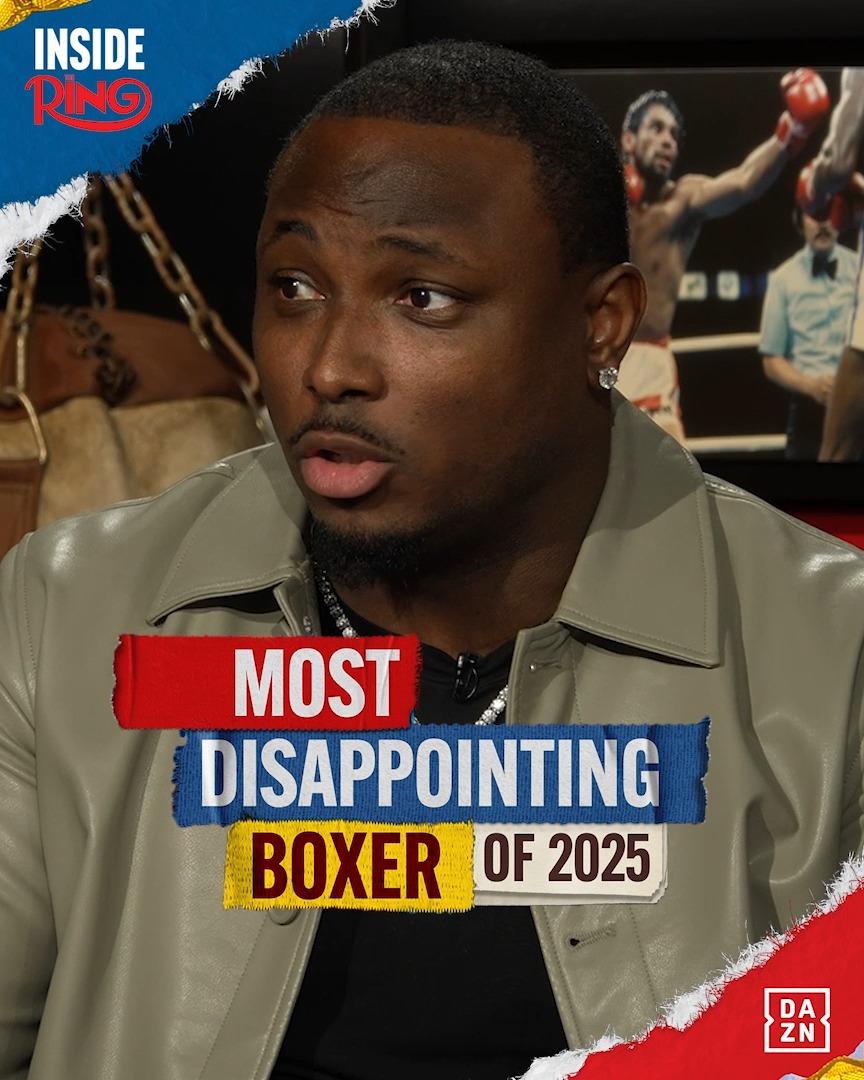 The panel didn’t hold back… here’s their Most Disappointing Boxer of 2025 👀 Who would you put on this list? #InsideTheRing | Latest episode available on DAZN 📺