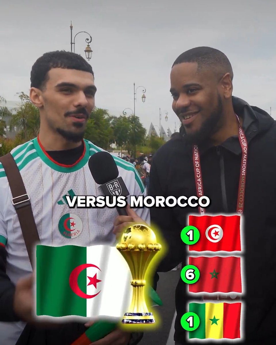 Which opponent would Algeria fans like to face if they make the AFCON final? 🇩🇿 (w/ Miles 🫰🏾🇬🇭)