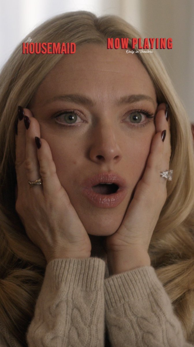 Is it hot in here or is it just us? The Housemaid is NOW PLAYING only in theaters. Get tickets:
