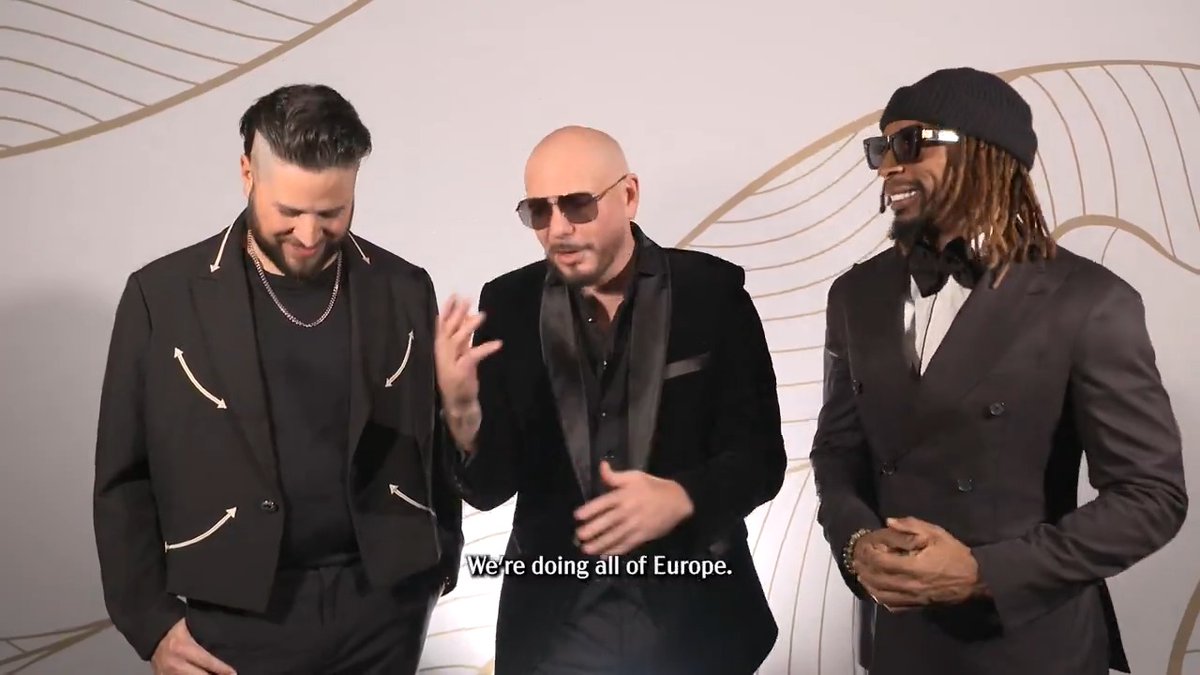 Here's to a memorable night with Filmore, LILJON, and Pitbull! 🤪 Tune in to their performance on #RockinEve TONIGHT at 8/7c on ABC!