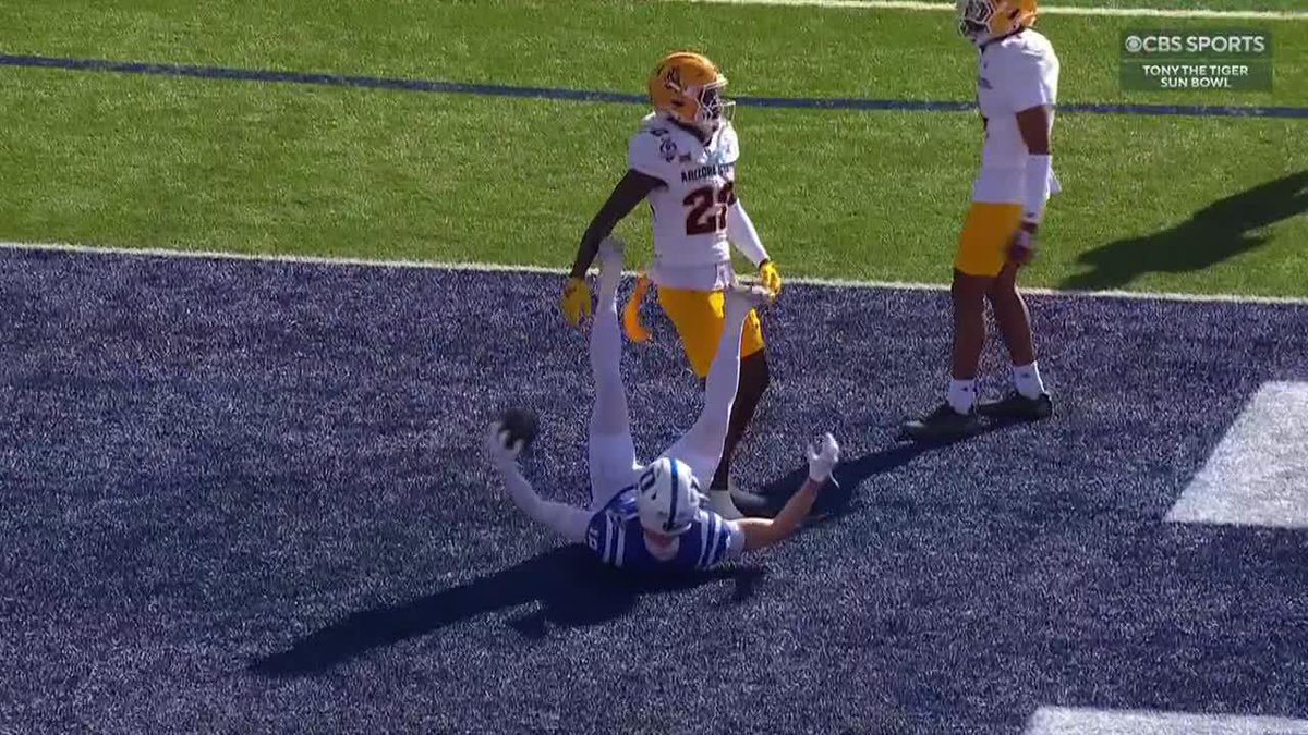 TOUCHDOWN DUKE. Second TD pass for Darian Mensah. Duke Football 📺 CBS | Paramount +