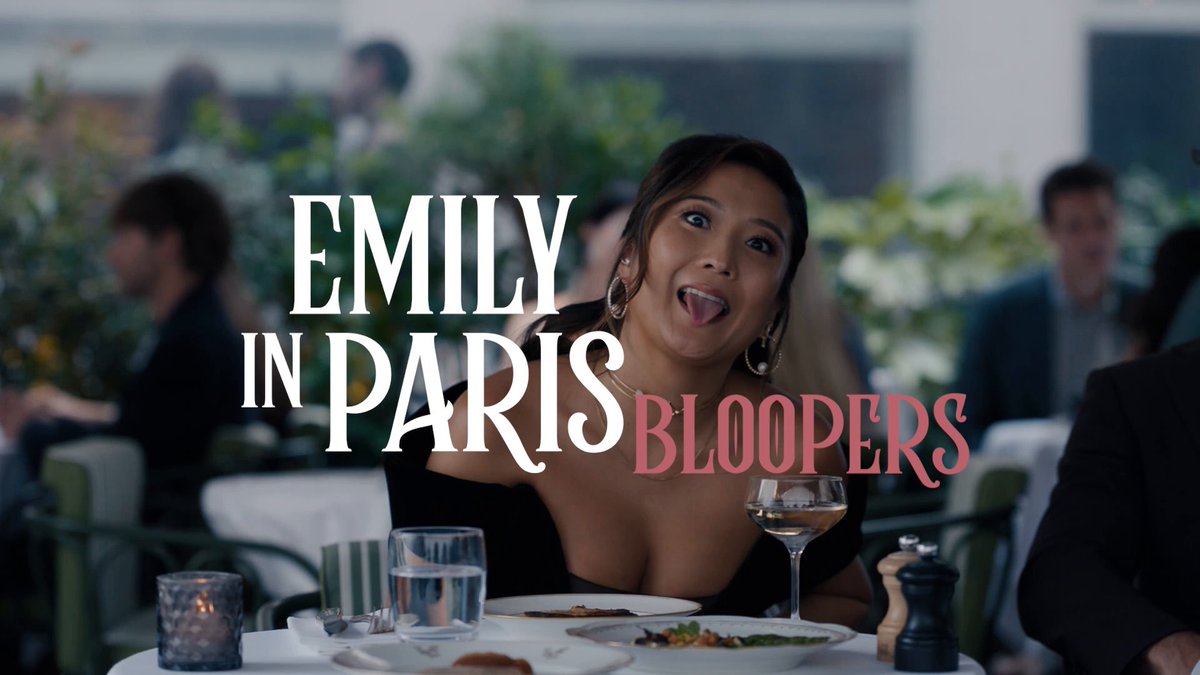 Emily in Paris bloopers! 🥐
