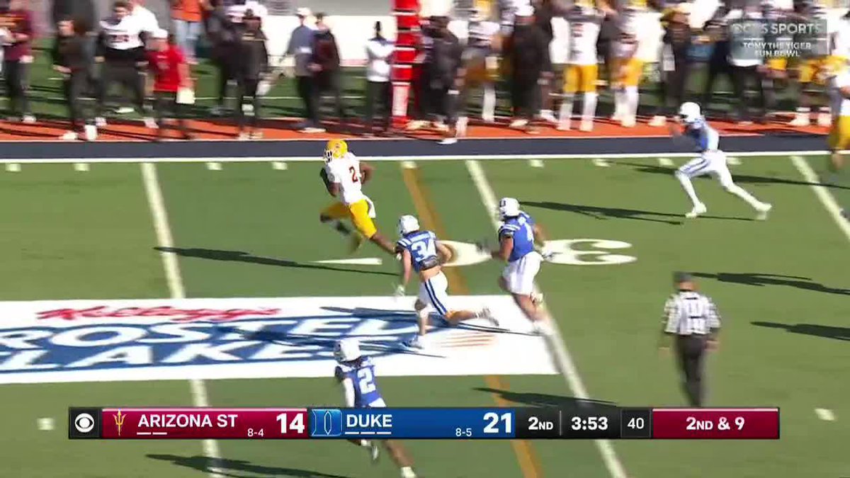 JEFF SIMS 38 YARDS TO THE HOUSE Sun Devil Football 📺 CBS | Paramount +