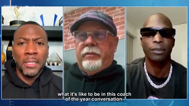 Three football minds, one question: Who should be the coach of the year 🏆 @RealRClark25 | Bruce Arians | @OchoCinco
