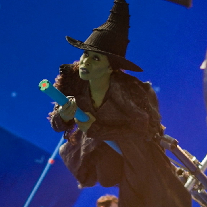 Stepping into her power. Wicked: For Good, with over an hour of bonus content, is now available to rent or buy on Prime Video.