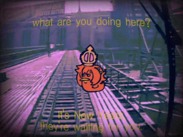 [Do you know where you should be?]