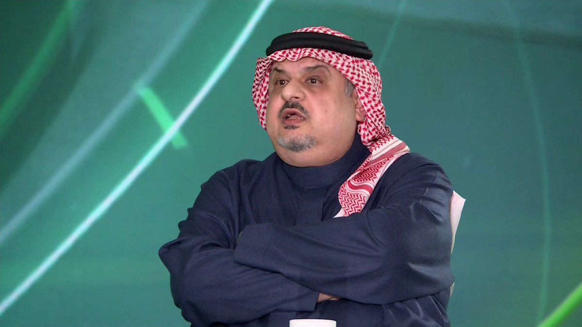 🚨 — الأمير عبدالرحمن بن مساعد: هناك أشياء غريبة تحدث في التحكيم بصراحه مثال .... لو تحلف على المصحف أن نيشيمورا ما تقصد الهلال ما أصدقك