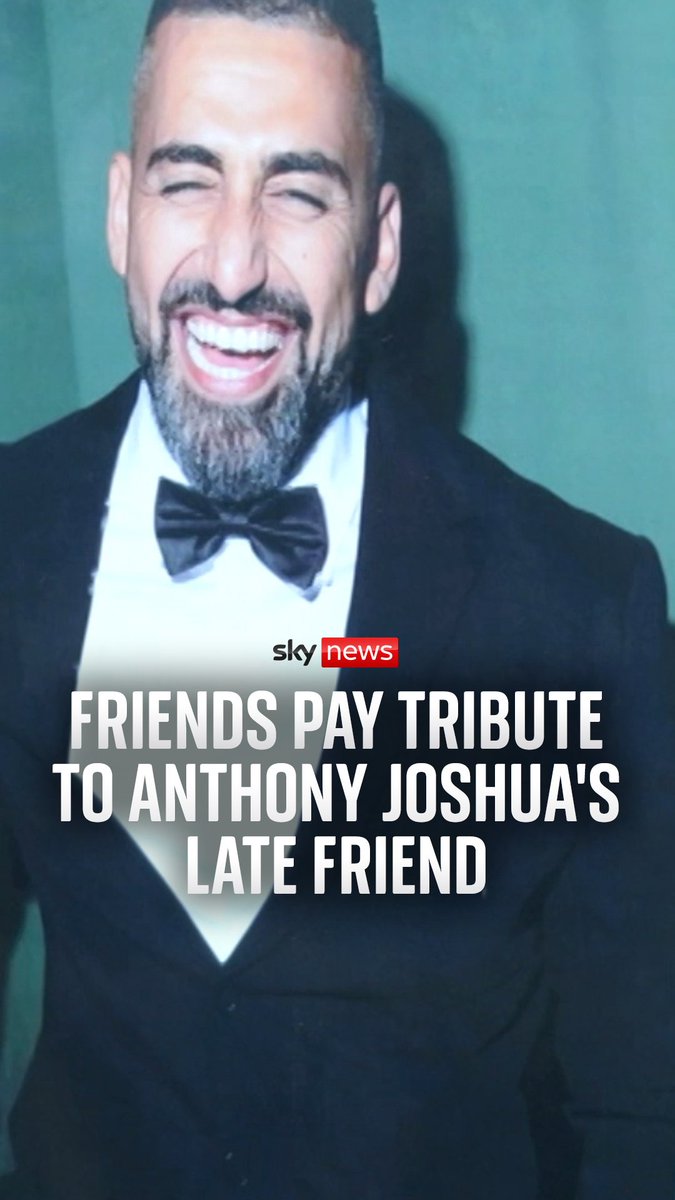 'I've lost sleep thinking about it' Friends pay tribute to Anthony Joshua's late friend Sina Ghami