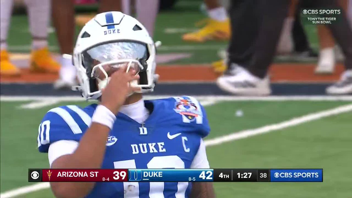 Death, taxes, ASU blitzing everyone last play of the game and it NEVER working
