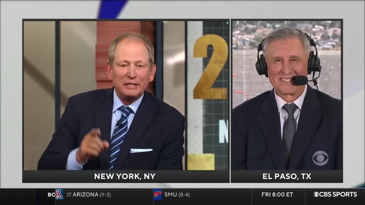 "I have always admired your way of explaining things to folks at home... You're as gifted as anyone who's ever done this." The College Football Today crew honors Gary Danielson after his final game as a broadcaster