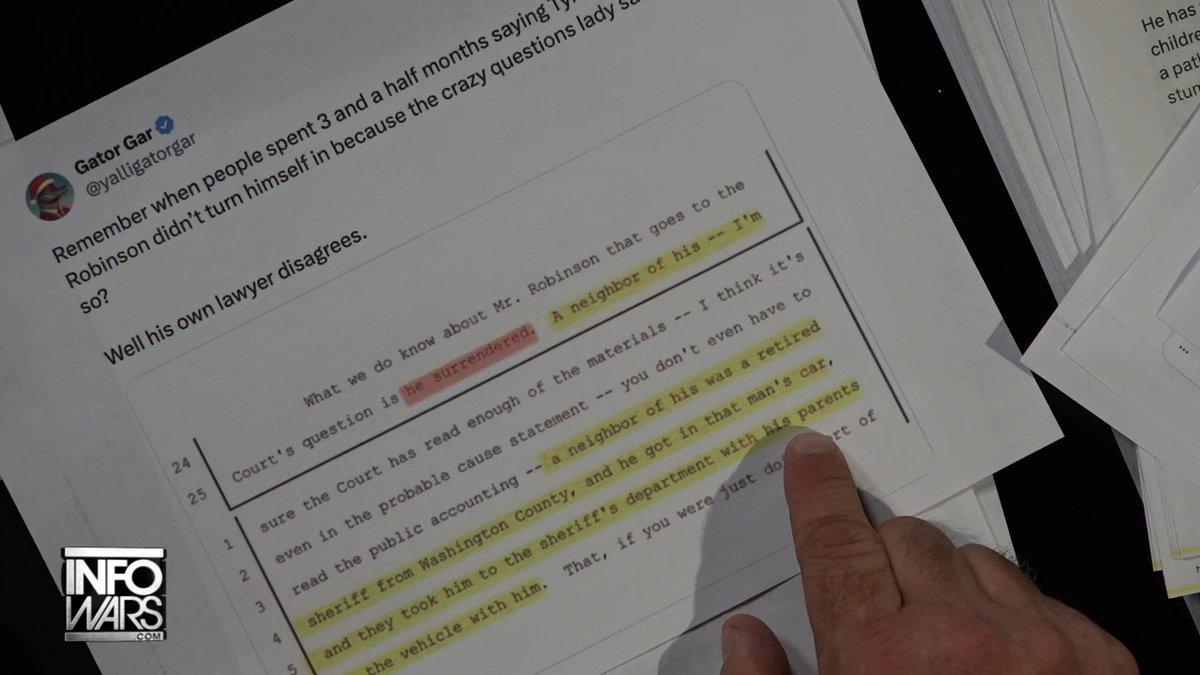 HUGE BREAKING CHARLIE KIRK ASSASSINATION DEVELOPMENT: Tyler Robinson's Own Lawyers Confirm In Court That He Did Turn Himself In To A Neighbor Who Was A Sheriff's Deputy & Confessed To Kirk's Assassination! Despite That Fact, Candace Owens & Her Cult Followers Continue To Push The Debunked Claim That TPUSA Held An Assassination Summit At Ft. Huachuca On Dec 9th