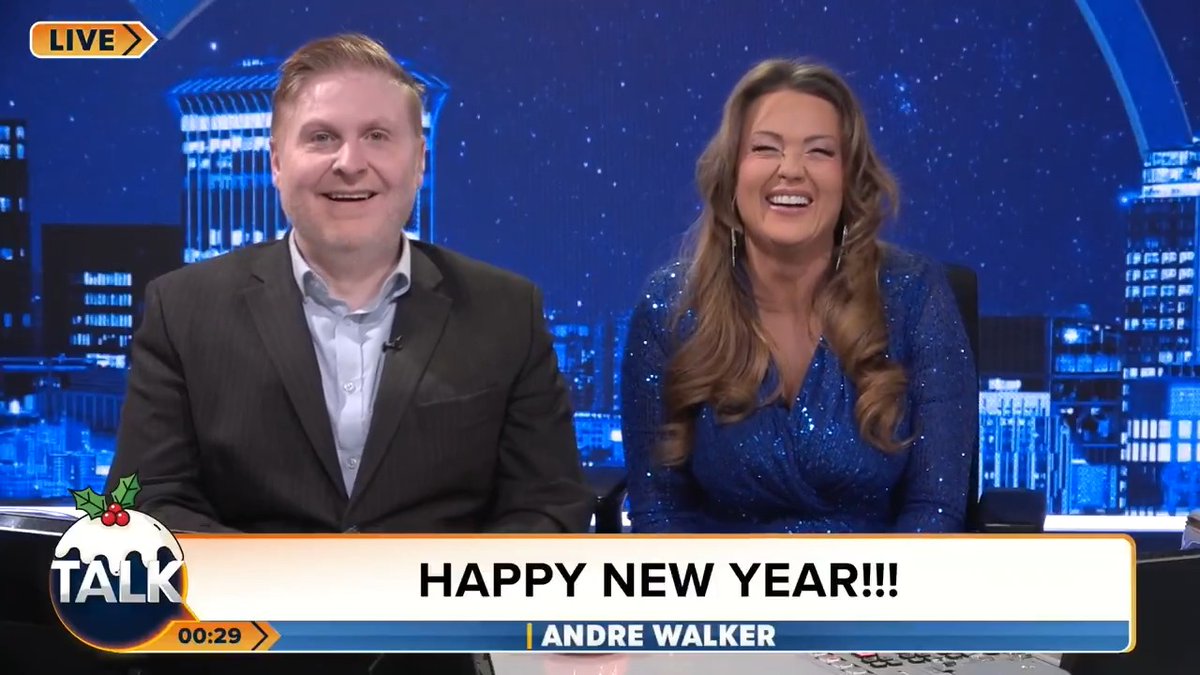 Danielle gets a surprise New Year's phone call from her children! André Walker Danielle Nicholls