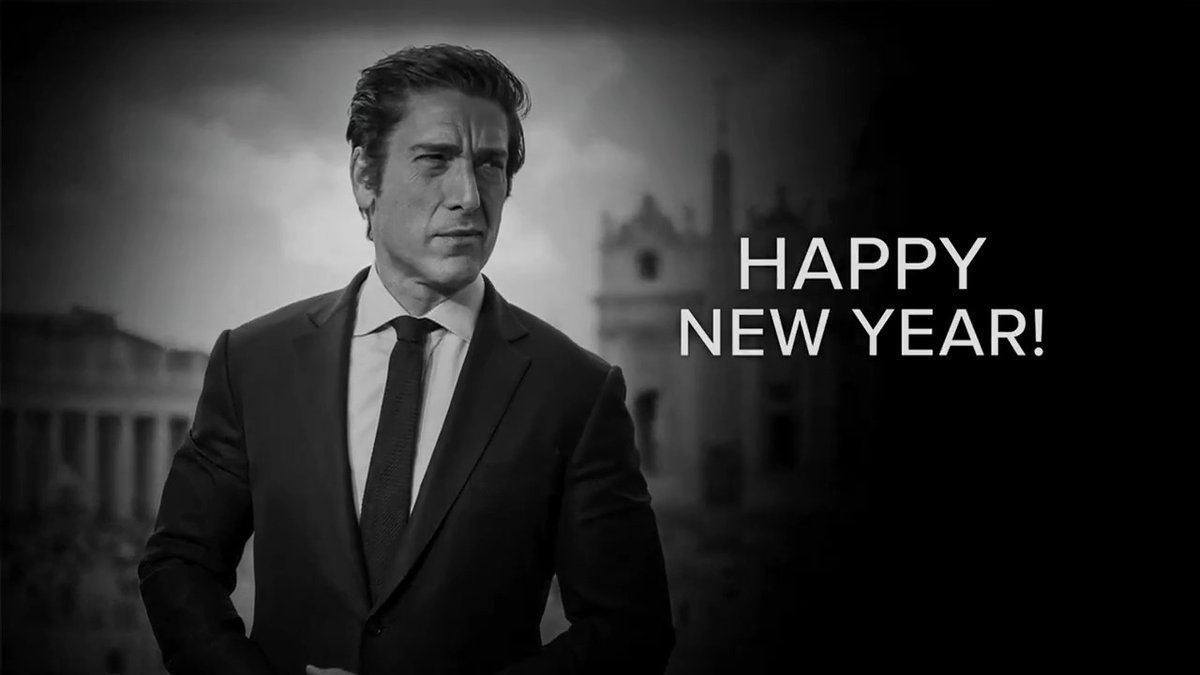 .David Muir shares his New Year's message and a personal look at the staff behind the scenes at ABC News. Happy New Year from World News Tonight!