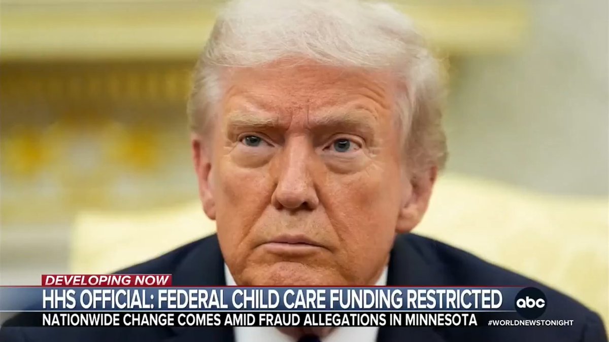 The Department of Health and Human Services is placing new restrictions on billions of dollars in federal child care funds nationwide. The sweeping decision by the Trump Administration comes amid allegations of fraud in Minnesota. Jay O'Brien has details.